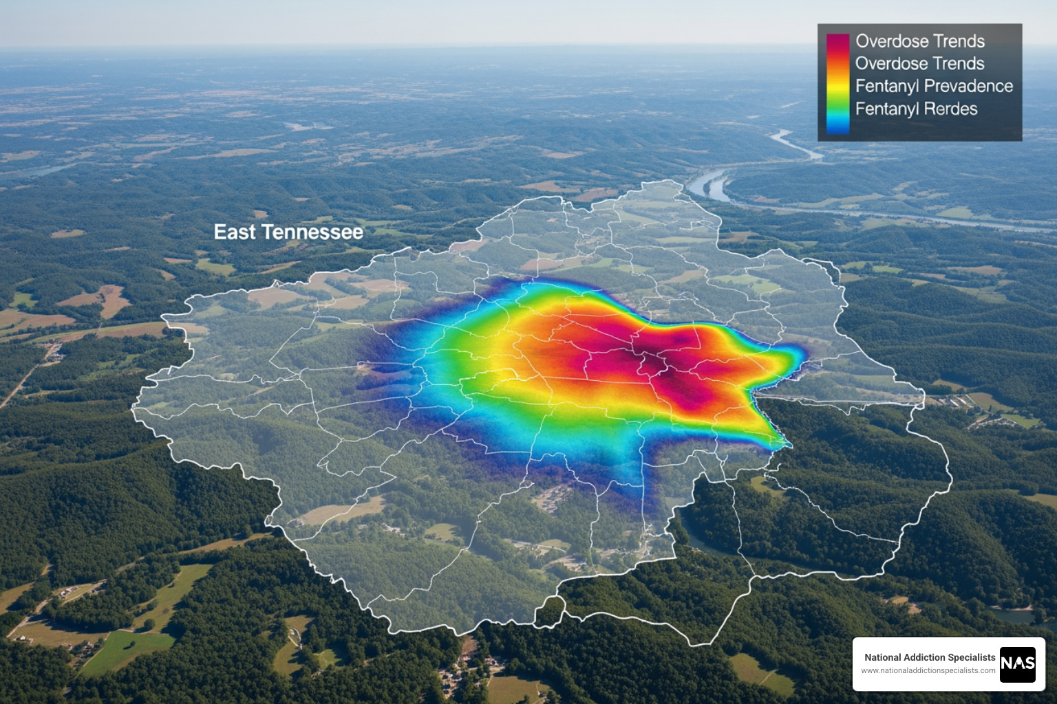 Visualizing East Tennessee overdose trends and fentanyl prevalence Visualizing East Tennessee overdose trends and fentanyl prevalence