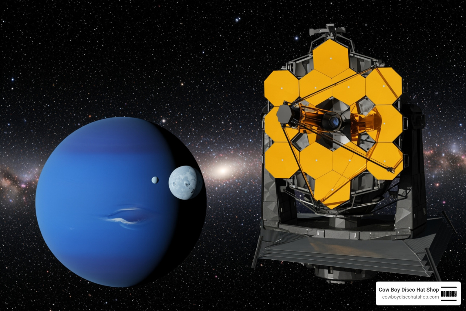 The James Webb Space Telescope observing the outer planets