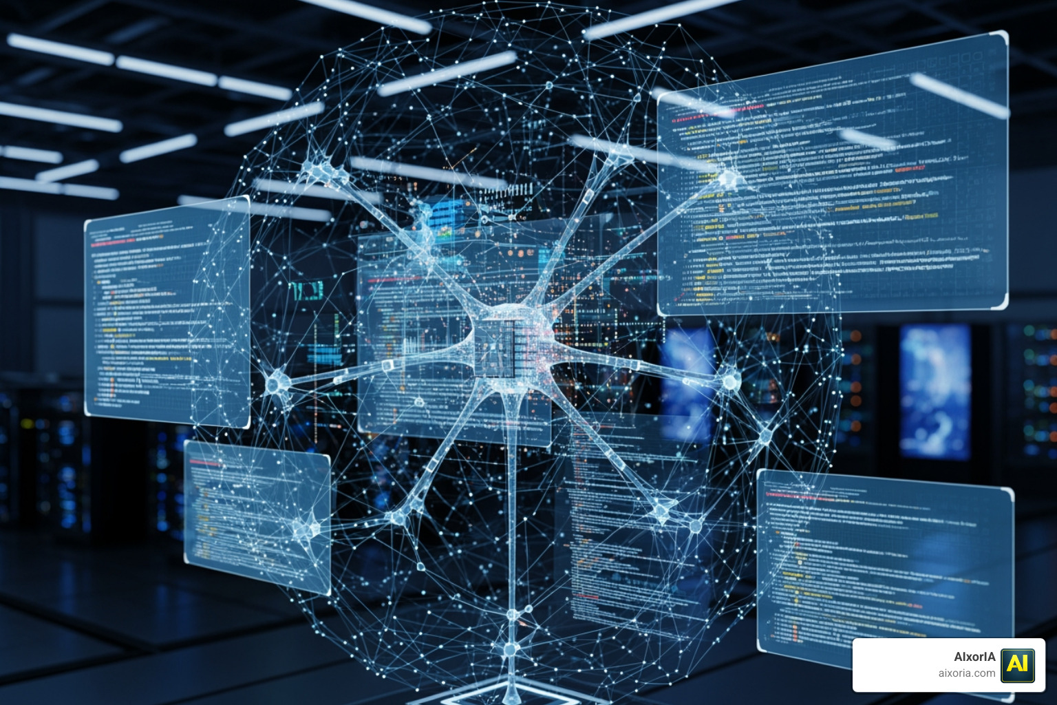 Neural network analyzing a complex codebase