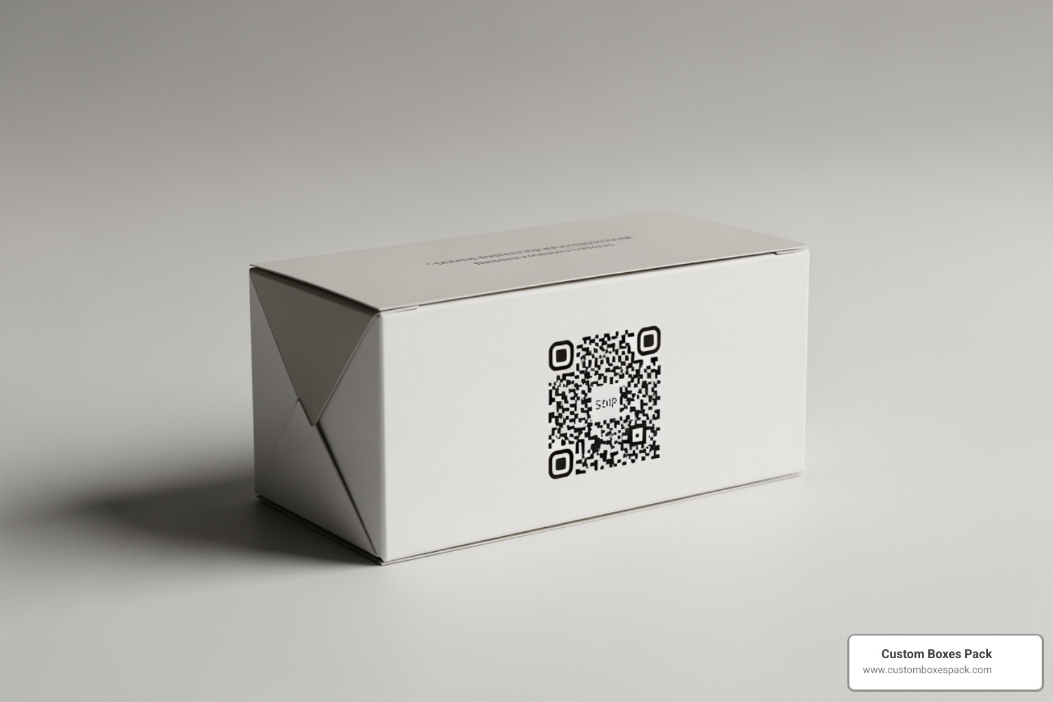 modern soap packaging featuring minimalist design and a QR code for brand storytelling