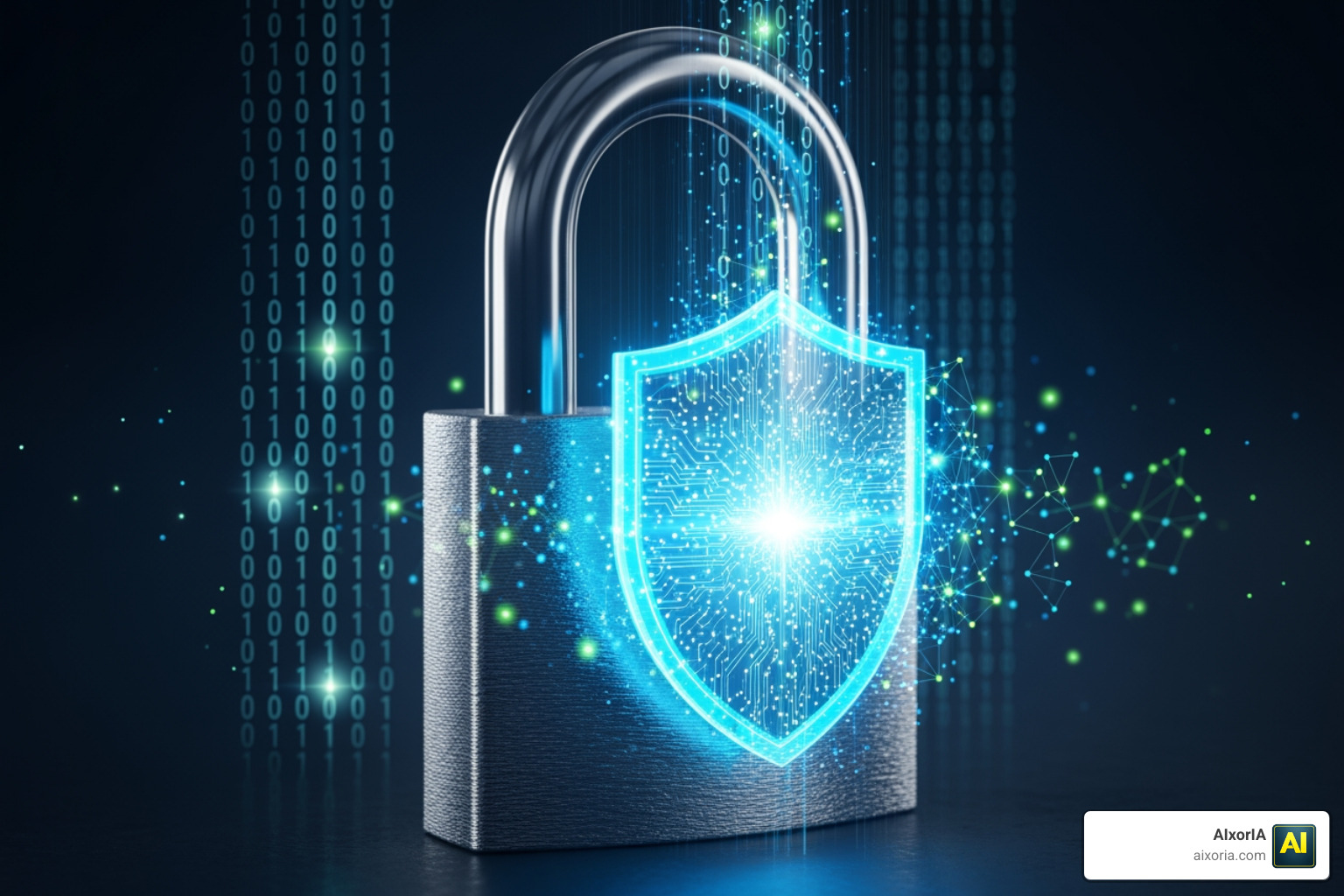 An icon representing secure data encryption and user privacy