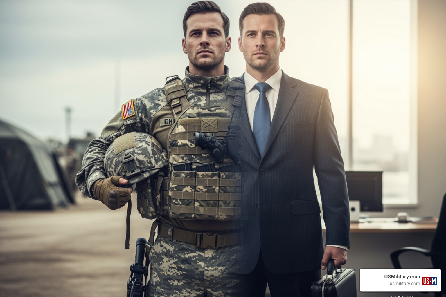 veteran transitioning from military uniform to corporate office setting veteran transitioning from military uniform to corporate office setting