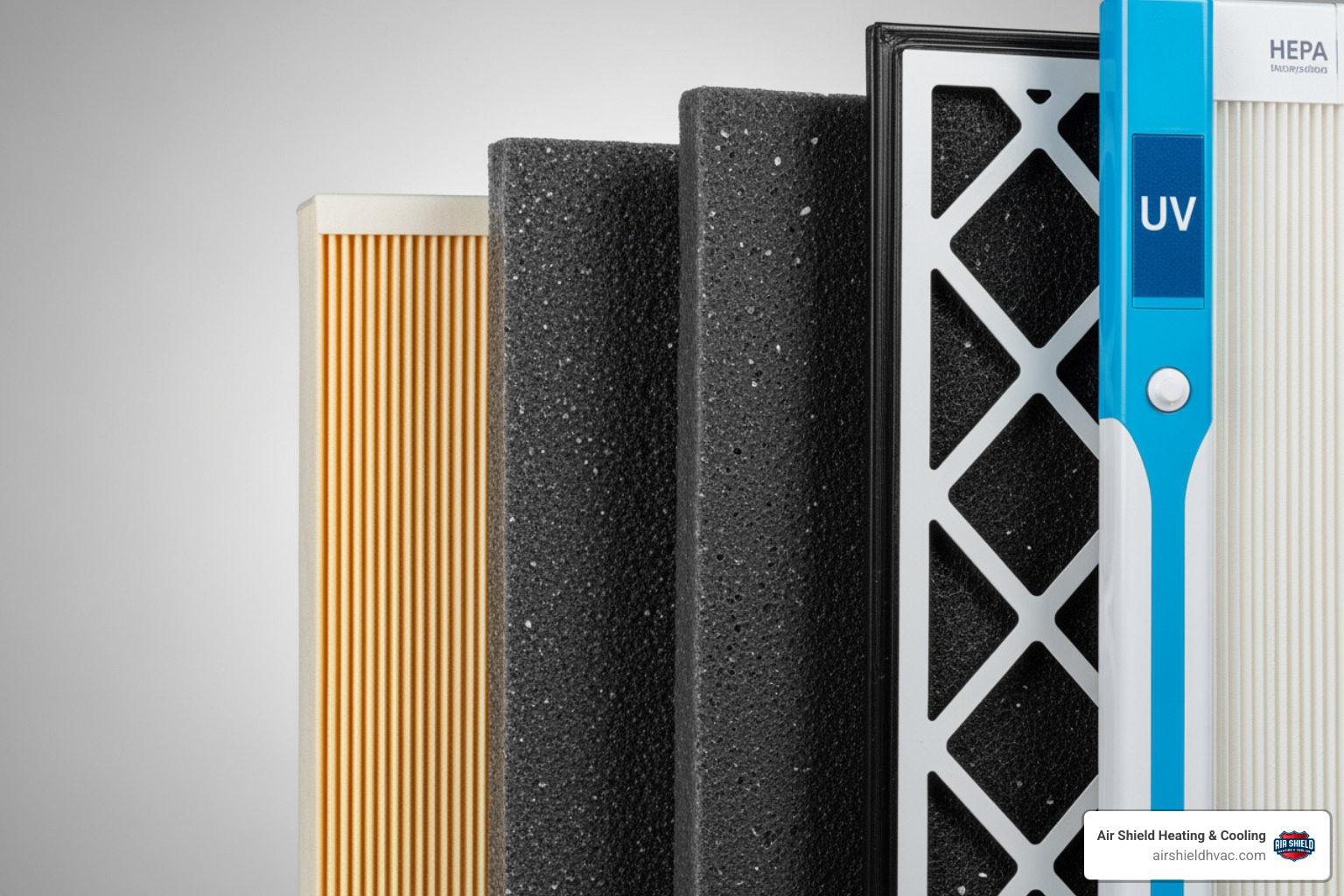 different types of air filter media and filtration technology