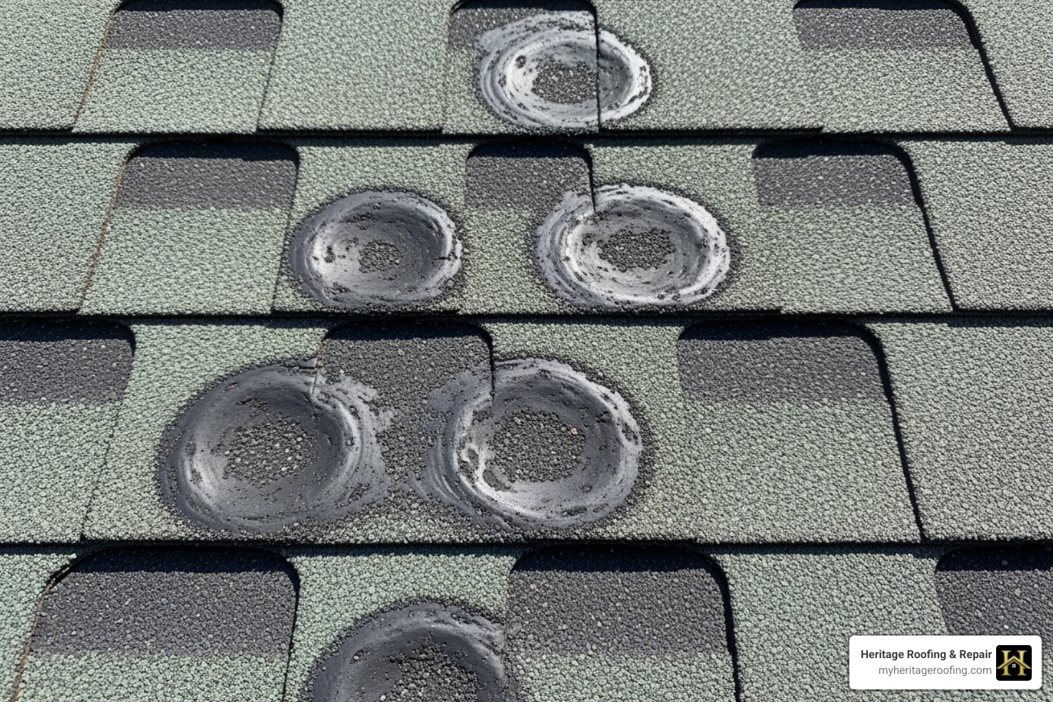 asphalt shingle bruising hail marks asphalt shingle bruising hail marks