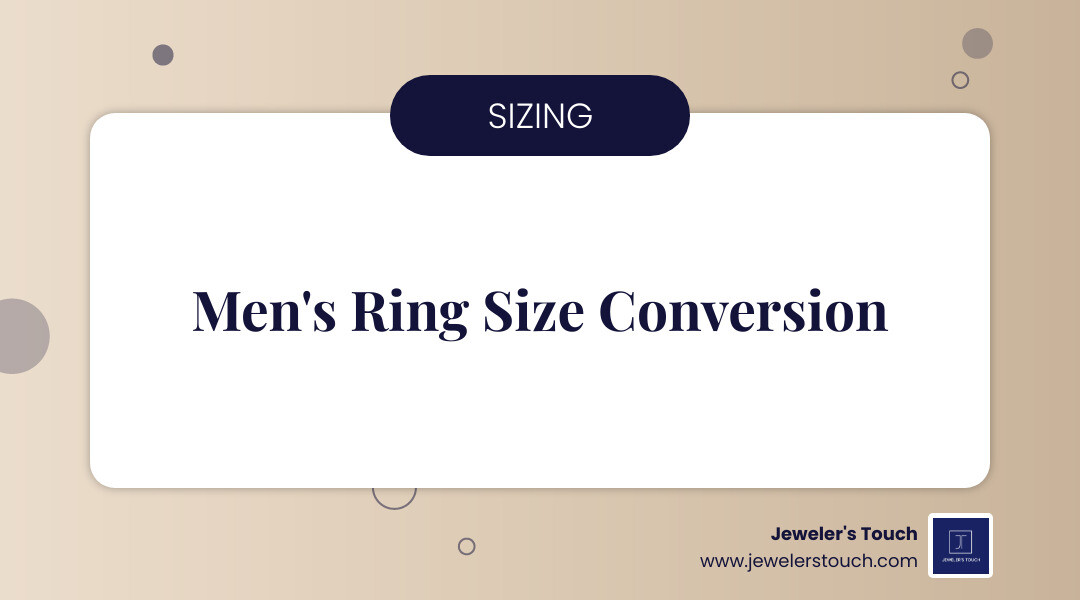 Men's ring sizing chart showing US, UK, EU sizes with diameter and circumference measurements infographic Men's ring sizing chart showing US, UK, EU sizes with diameter and circumference measurements infographic