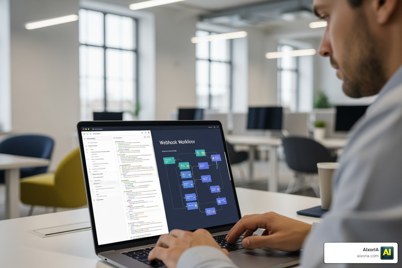 API documentation and webhook workflows