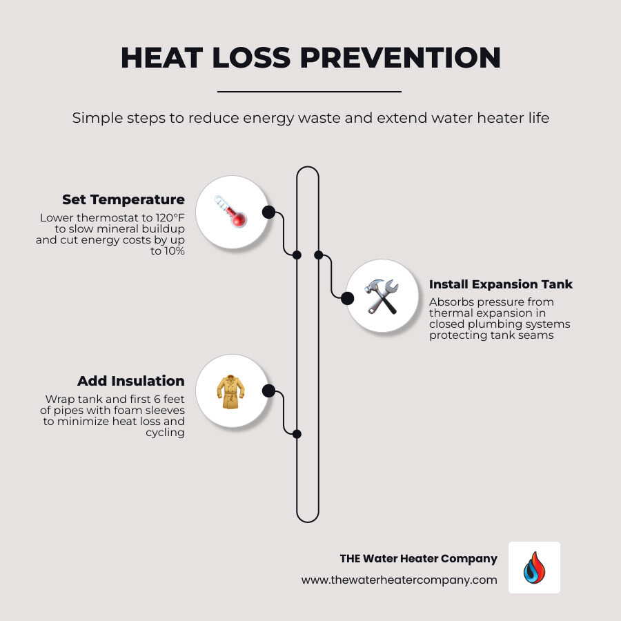 infographic showing heat loss prevention with pipe and tank insulation infographic infographic showing heat loss prevention with pipe and tank insulation infographic