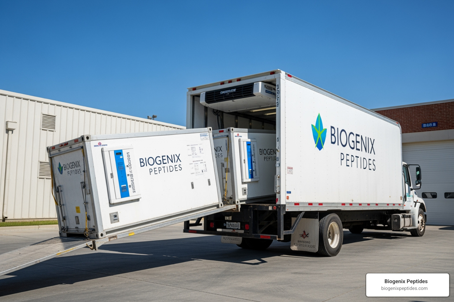 temperature controlled peptide shipping logistics