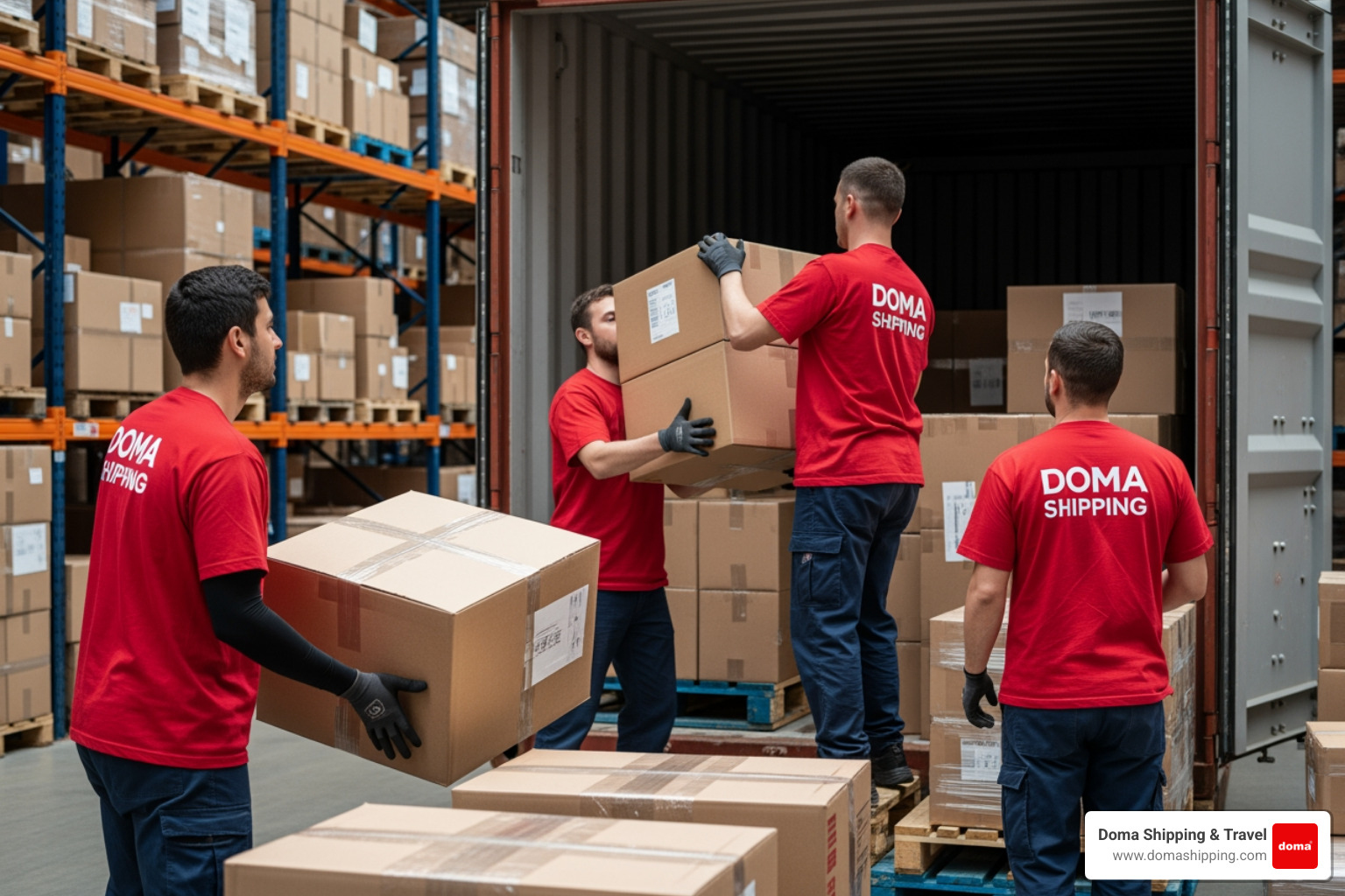 Various international shipping parcels being sorted for export Various international shipping parcels being sorted for export