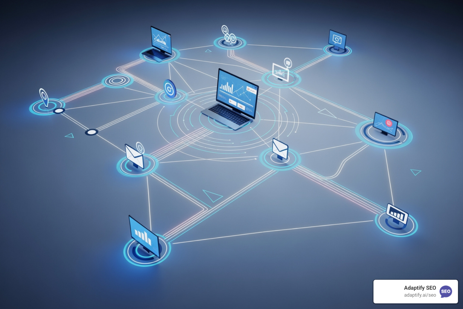 digital content ecosystem and distribution map