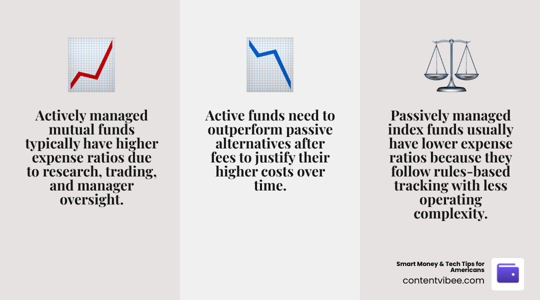 active vs passive mutual fund cost comparison infographic active vs passive mutual fund cost comparison infographic