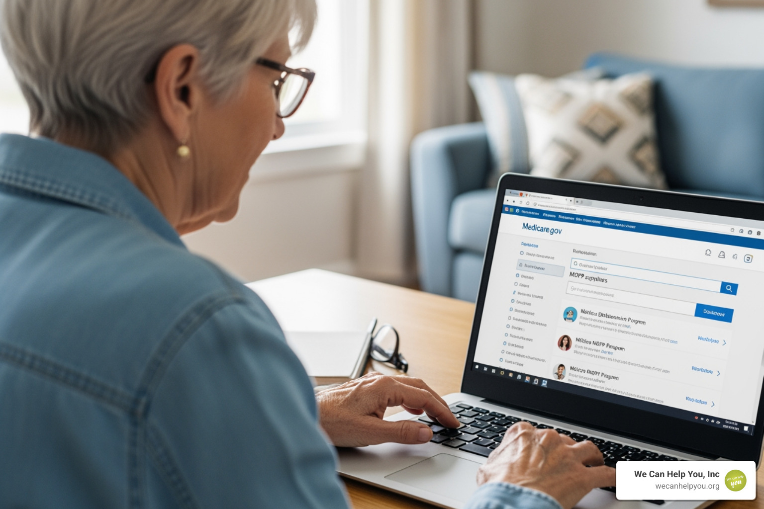beneficiary using online provider search for MDPP suppliers