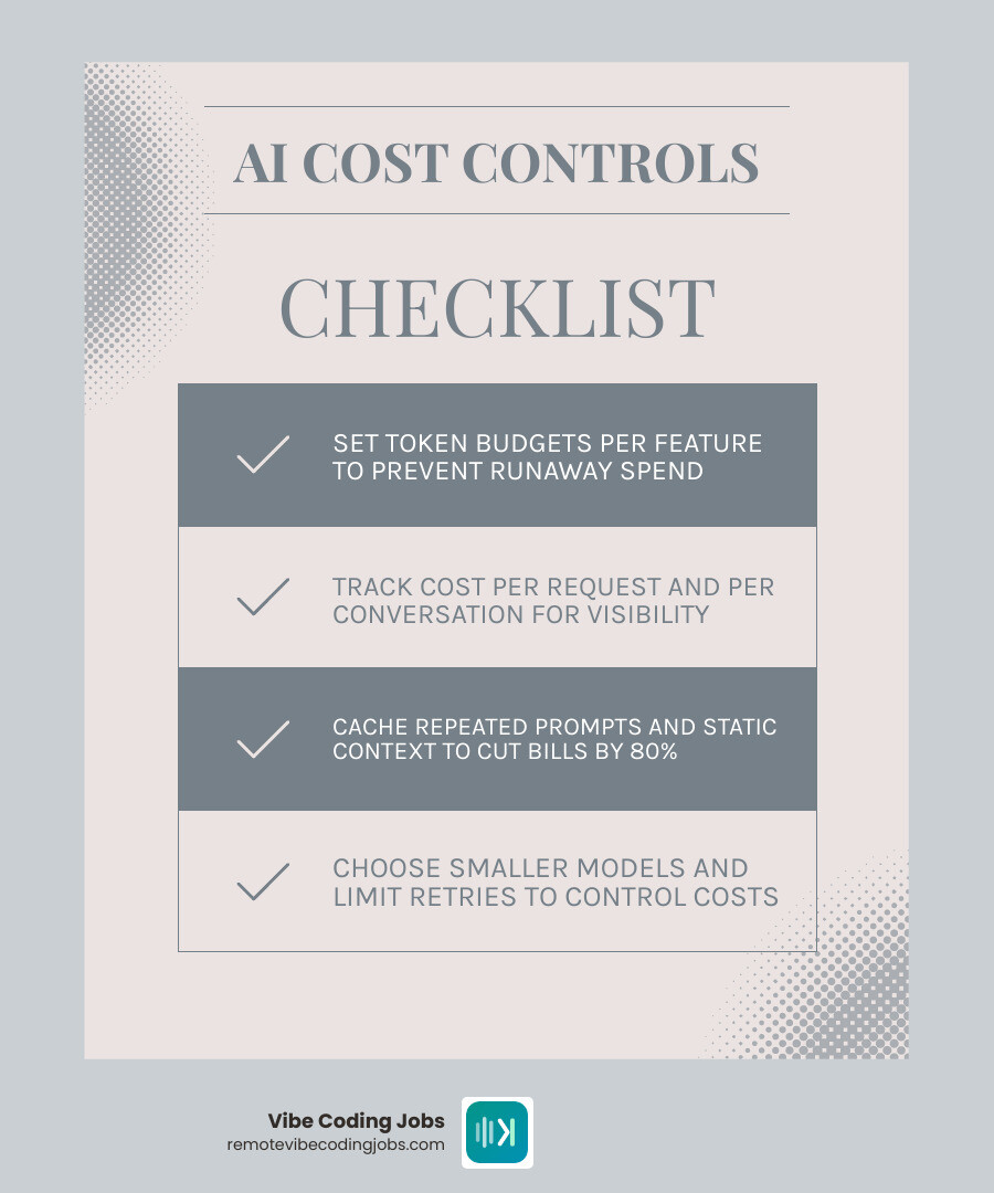 Infographic: AI DevOps savings from token controls, right-sizing, and self-healing ops infographic