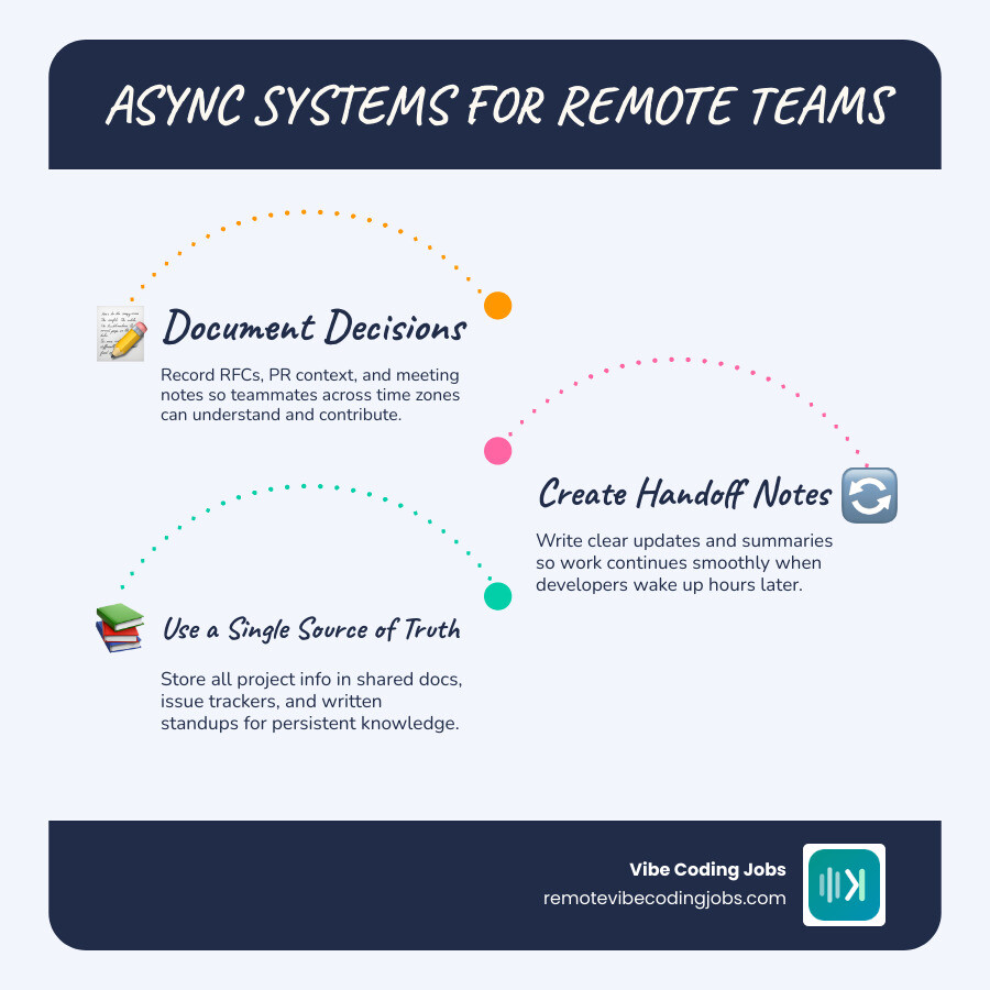 async first vs sync heavy remote team infographic infographic