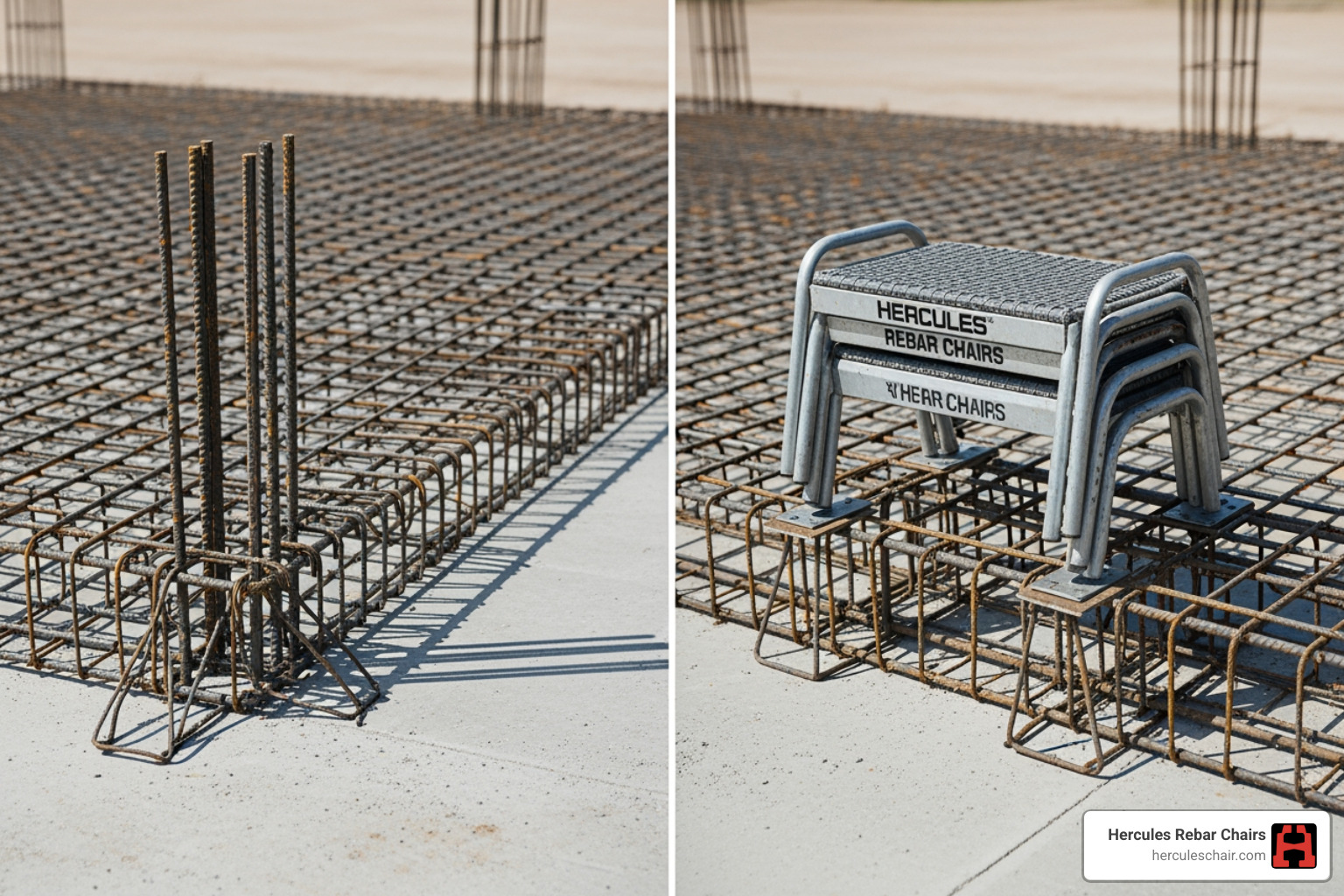 single-height support vs stackable double mat support