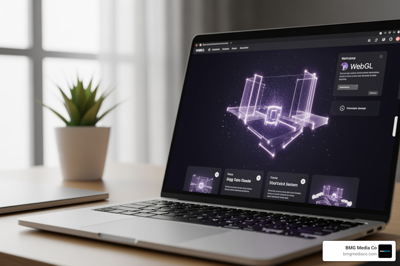 WebGL interaction on a custom website