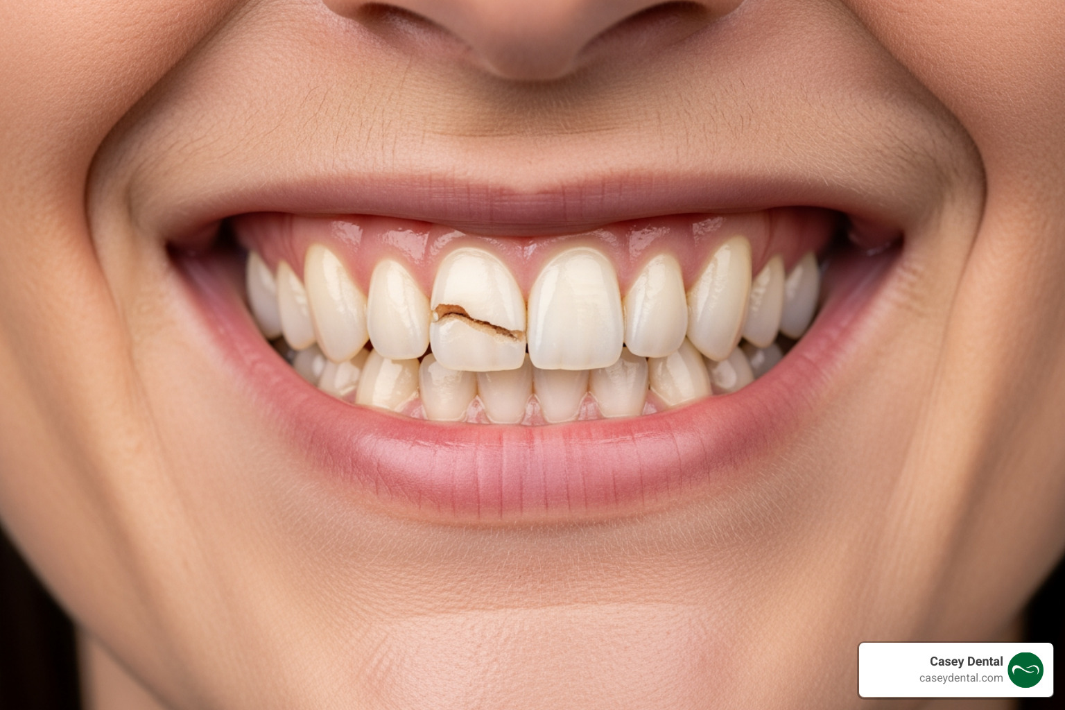 minor chipped tooth without pain