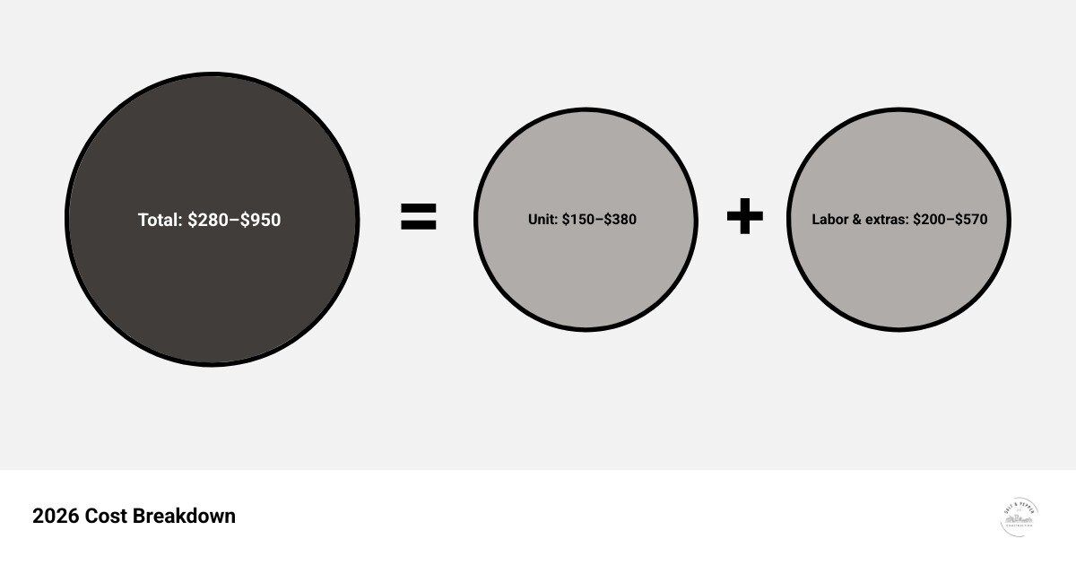 2026 garbage disposal installation cost breakdown infographic showing unit cost, labor, and extras infographic 2026 garbage disposal installation cost breakdown infographic showing unit cost, labor, and extras infographic