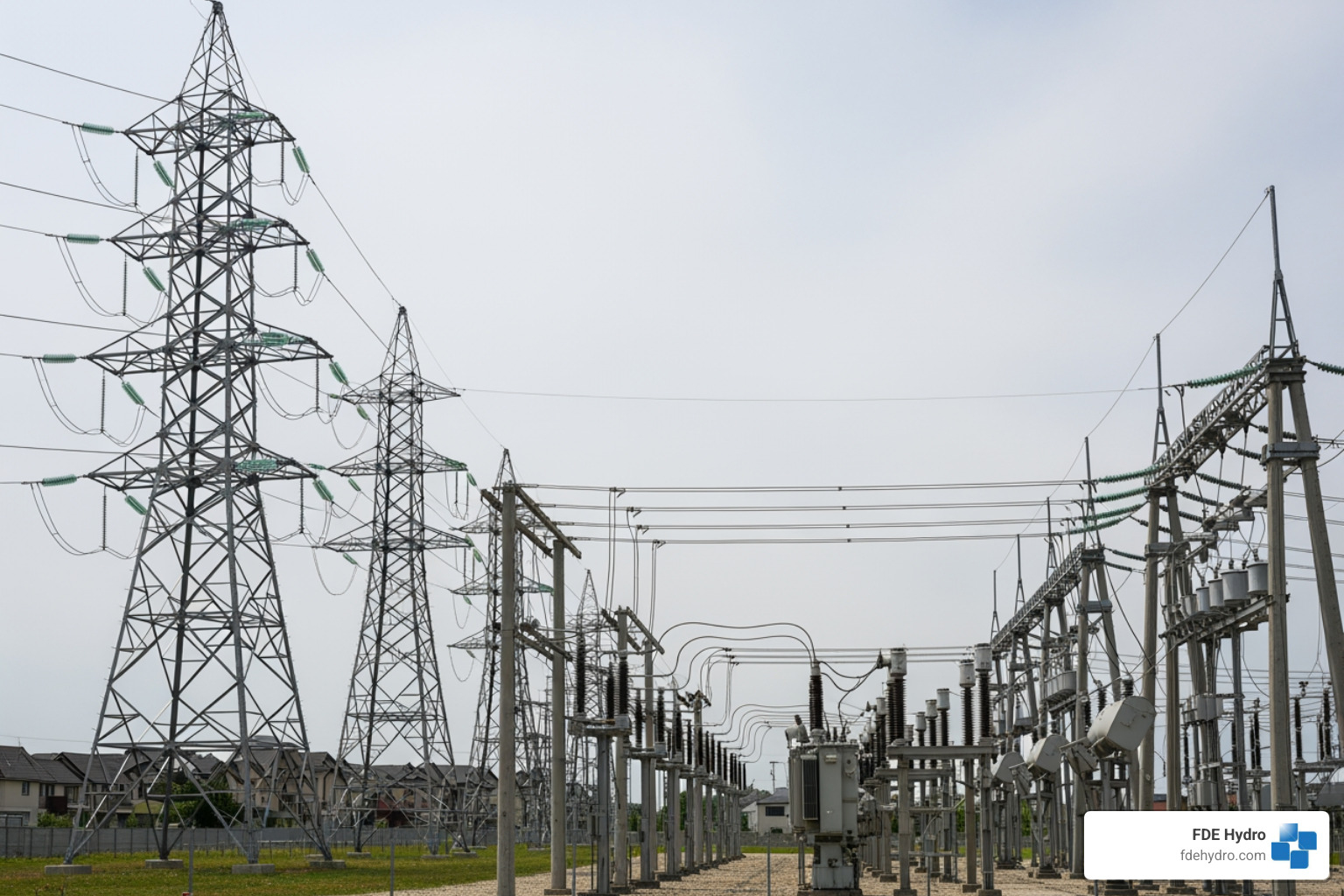 transmission to distribution chain diagram