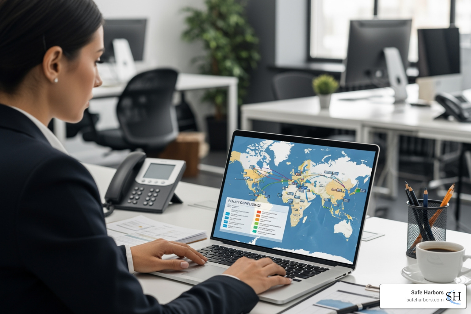 Travel consultant managing global flight and policy data