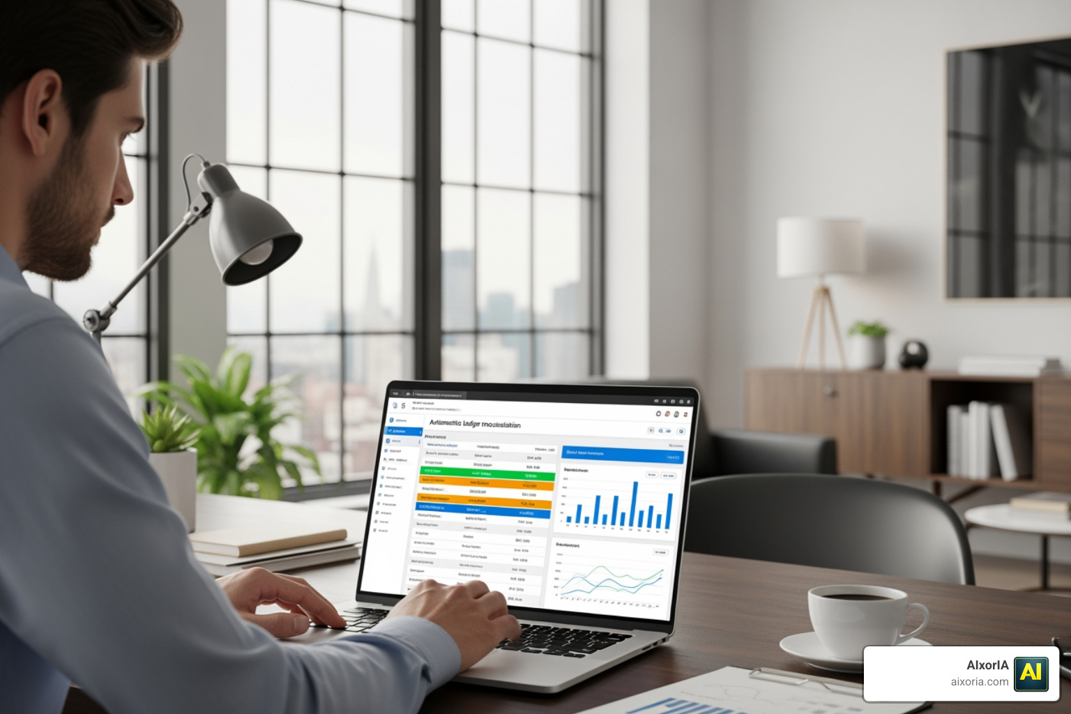 Automated ledger reconciliation and real-time transaction matching
