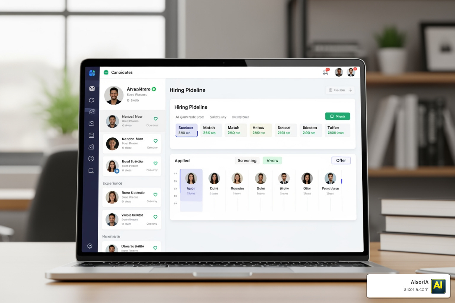 AI recruiting tools GoPerfect interface