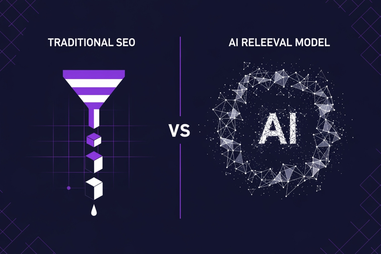 traditional seo funnel vs ai retrieval model traditional seo funnel vs ai retrieval model