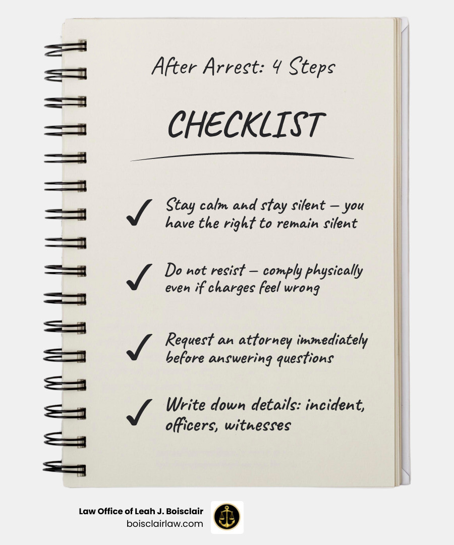 Rhode Island misdemeanor classes, penalties, and immediate steps after a Cranston arrest infographic