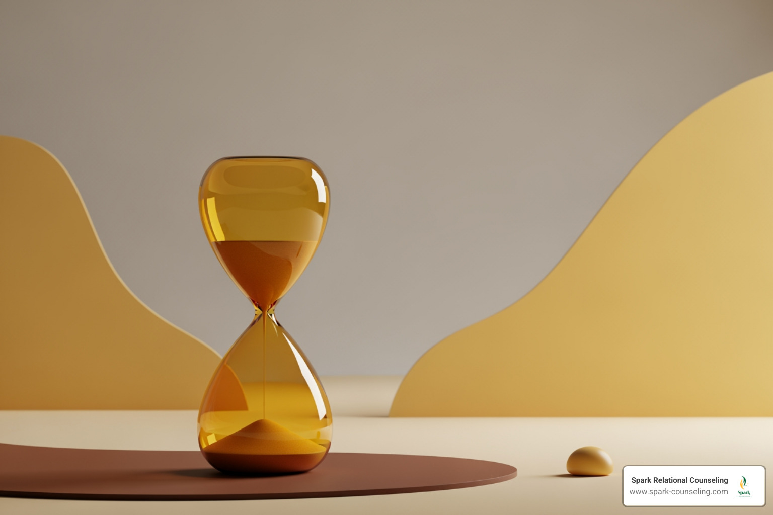minimalist amber-toned hourglass representing emotional thresholds minimalist amber-toned hourglass representing emotional thresholds