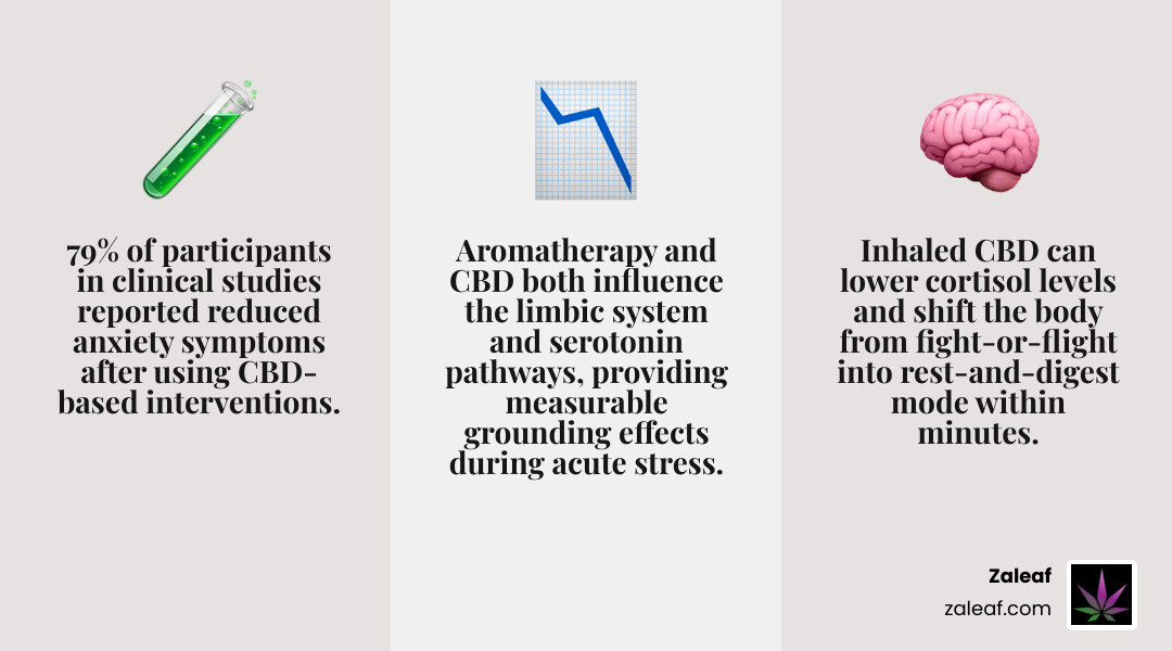 infographic showing clinical research data on CBD and stress reduction infographic infographic showing clinical research data on CBD and stress reduction infographic