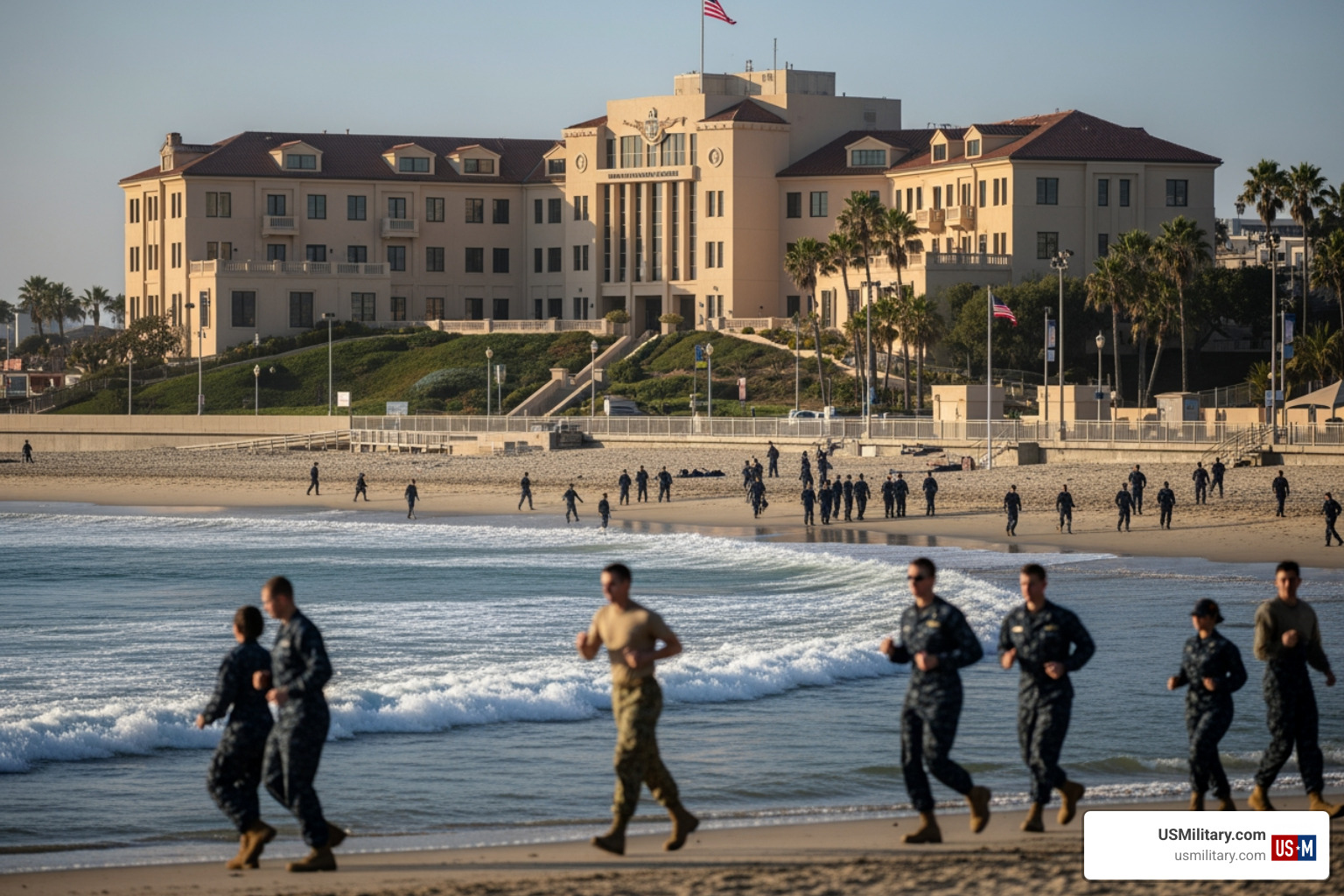 The Naval Special Warfare Center in Coronado California The Naval Special Warfare Center in Coronado California