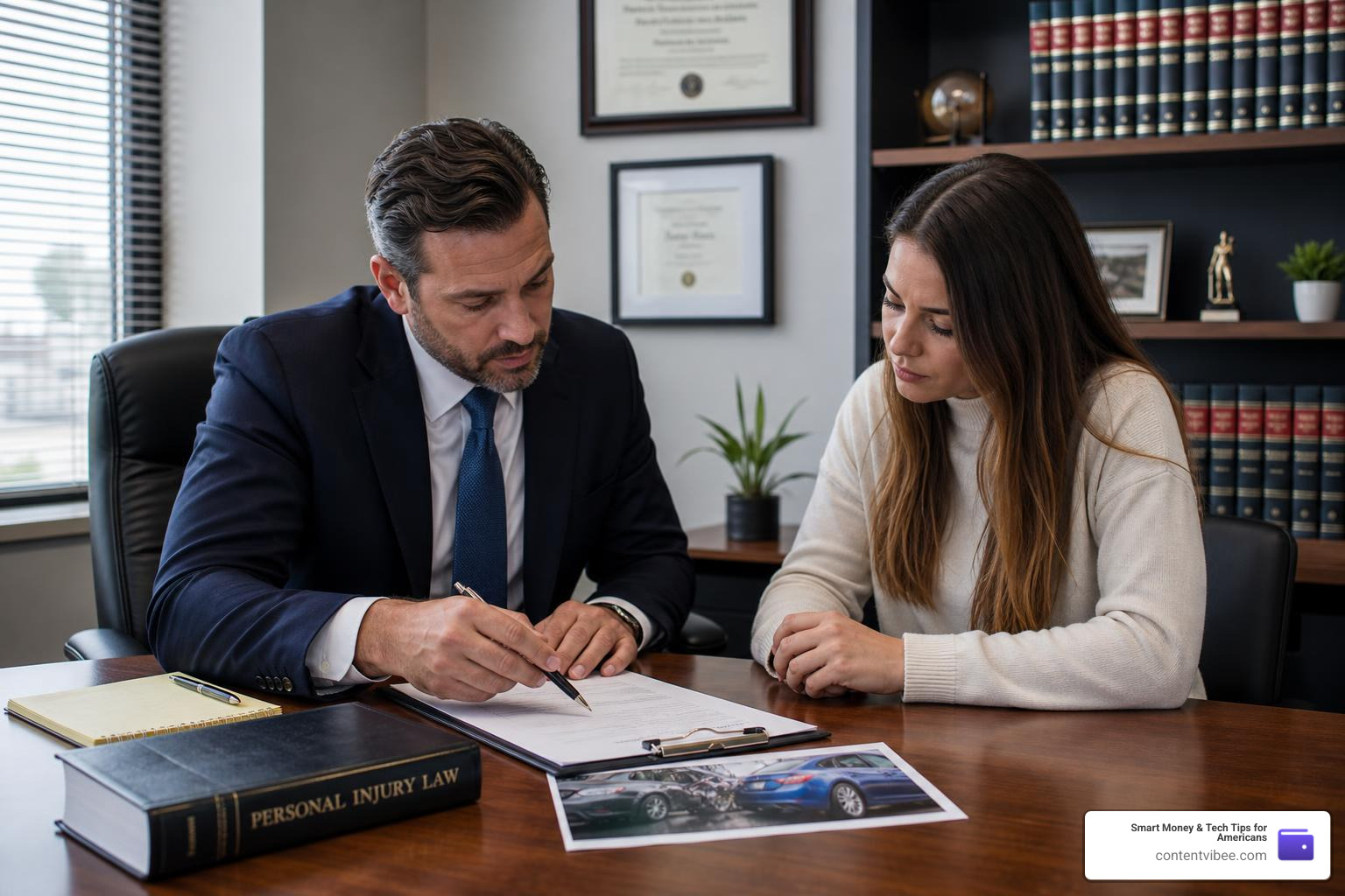 legal consultation with car accident lawyer