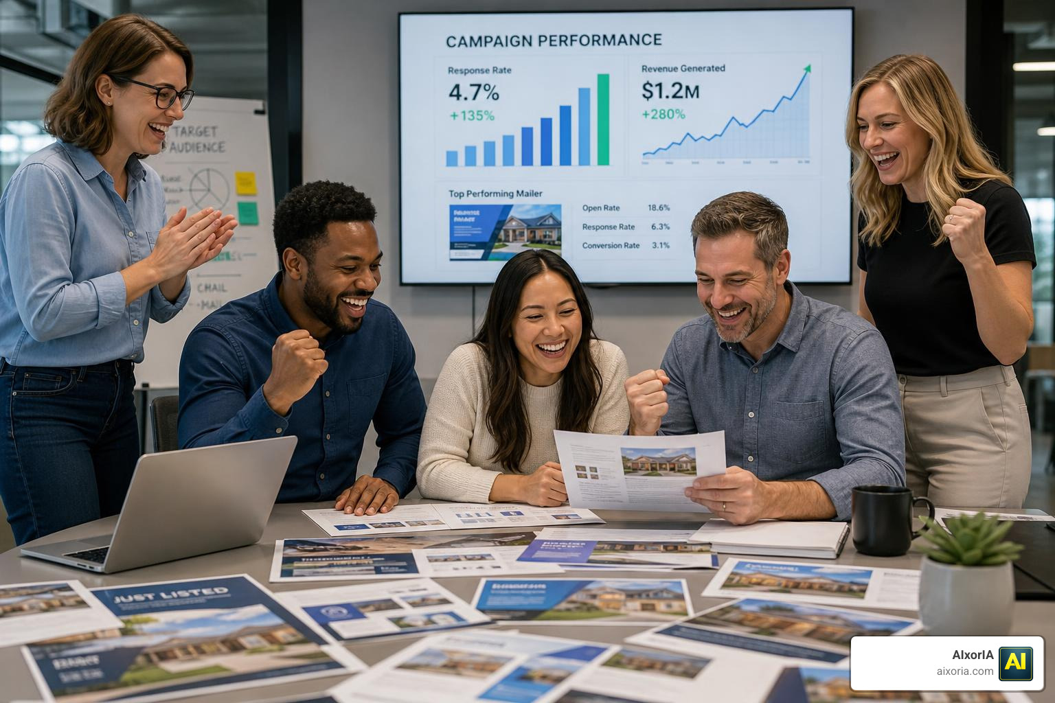 Business growth and successful marketing campaign execution