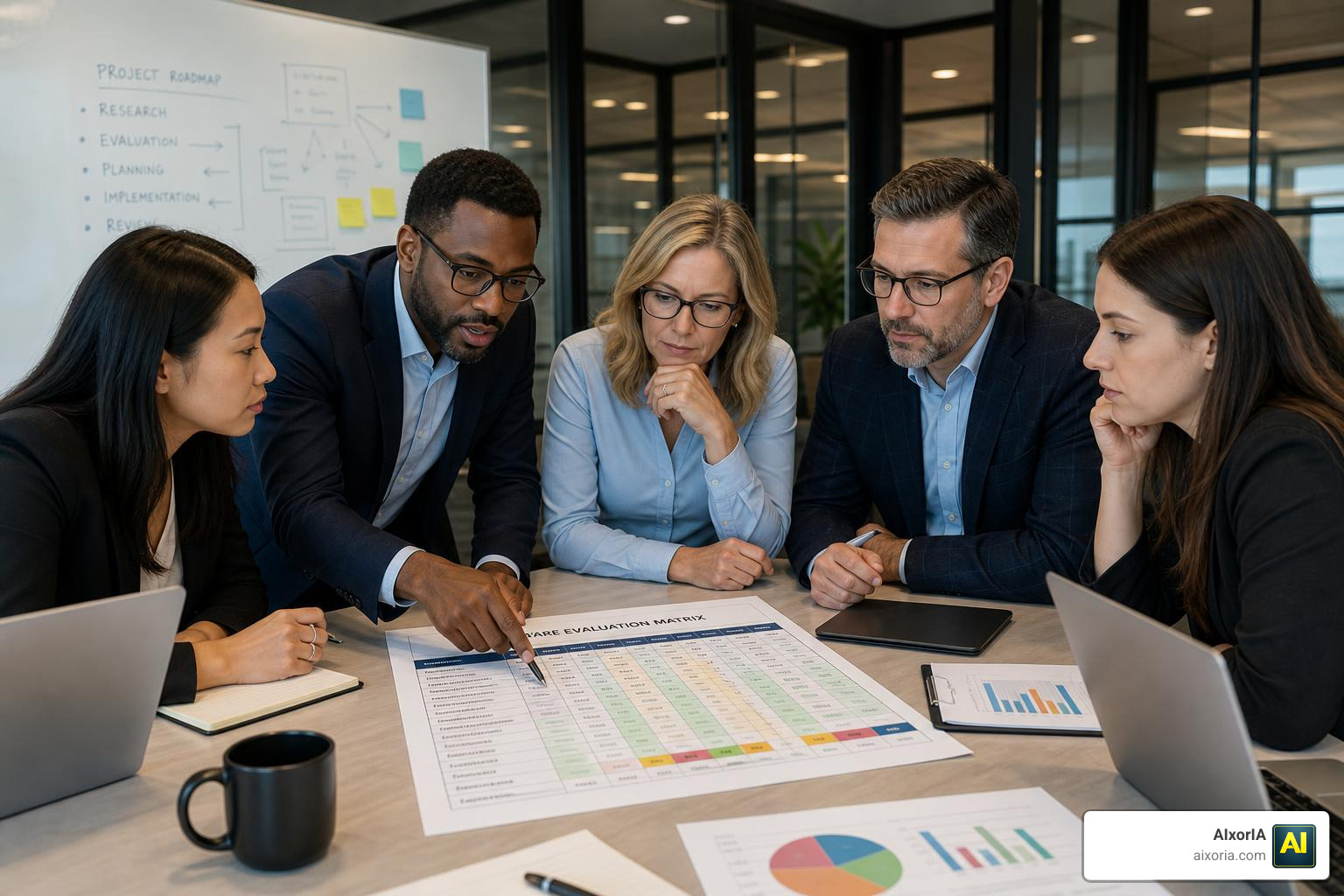 Software evaluation matrix for selecting campaign management tools