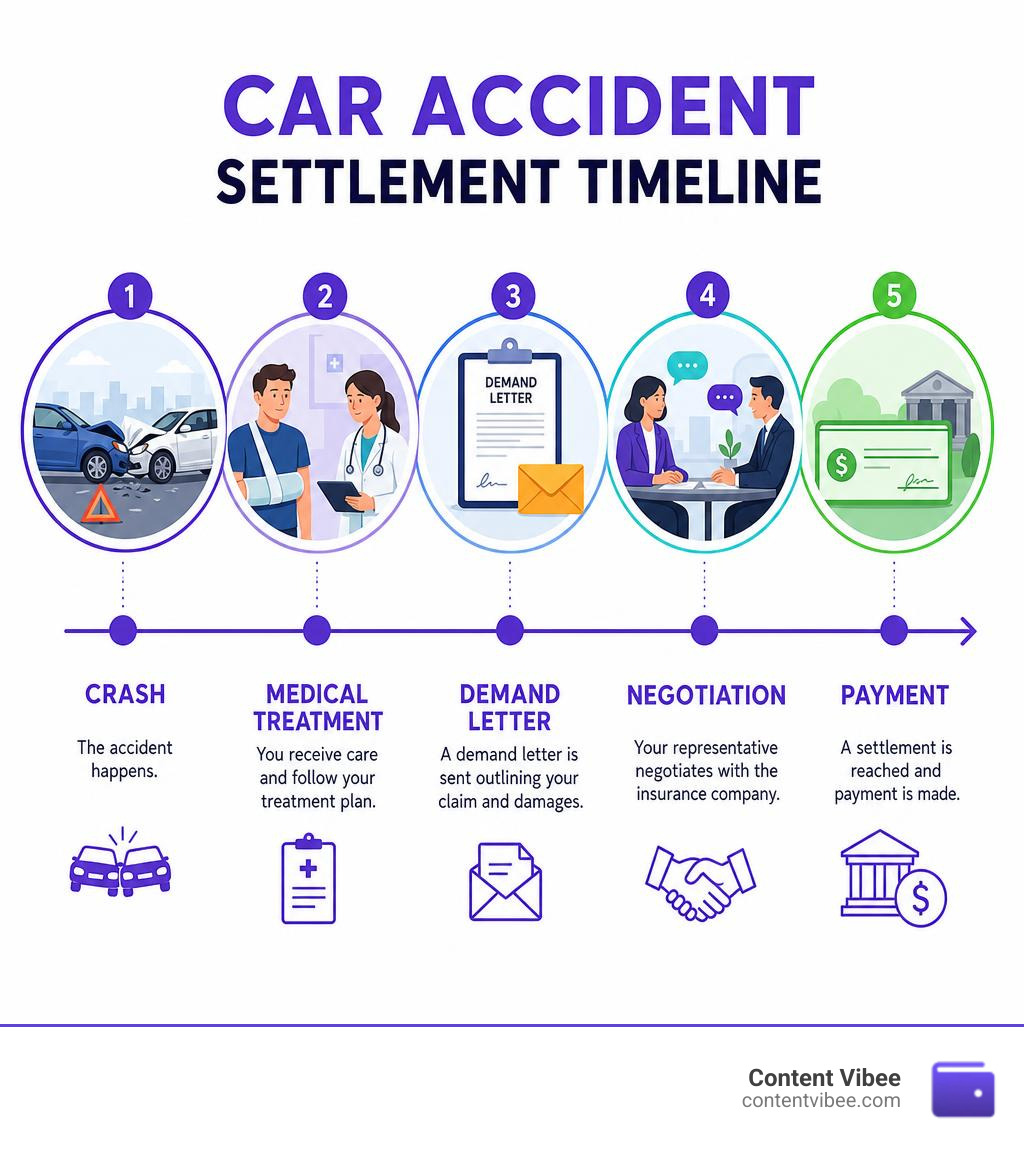 So You’ve Had an Accident: Navigating the Settlement Timeline