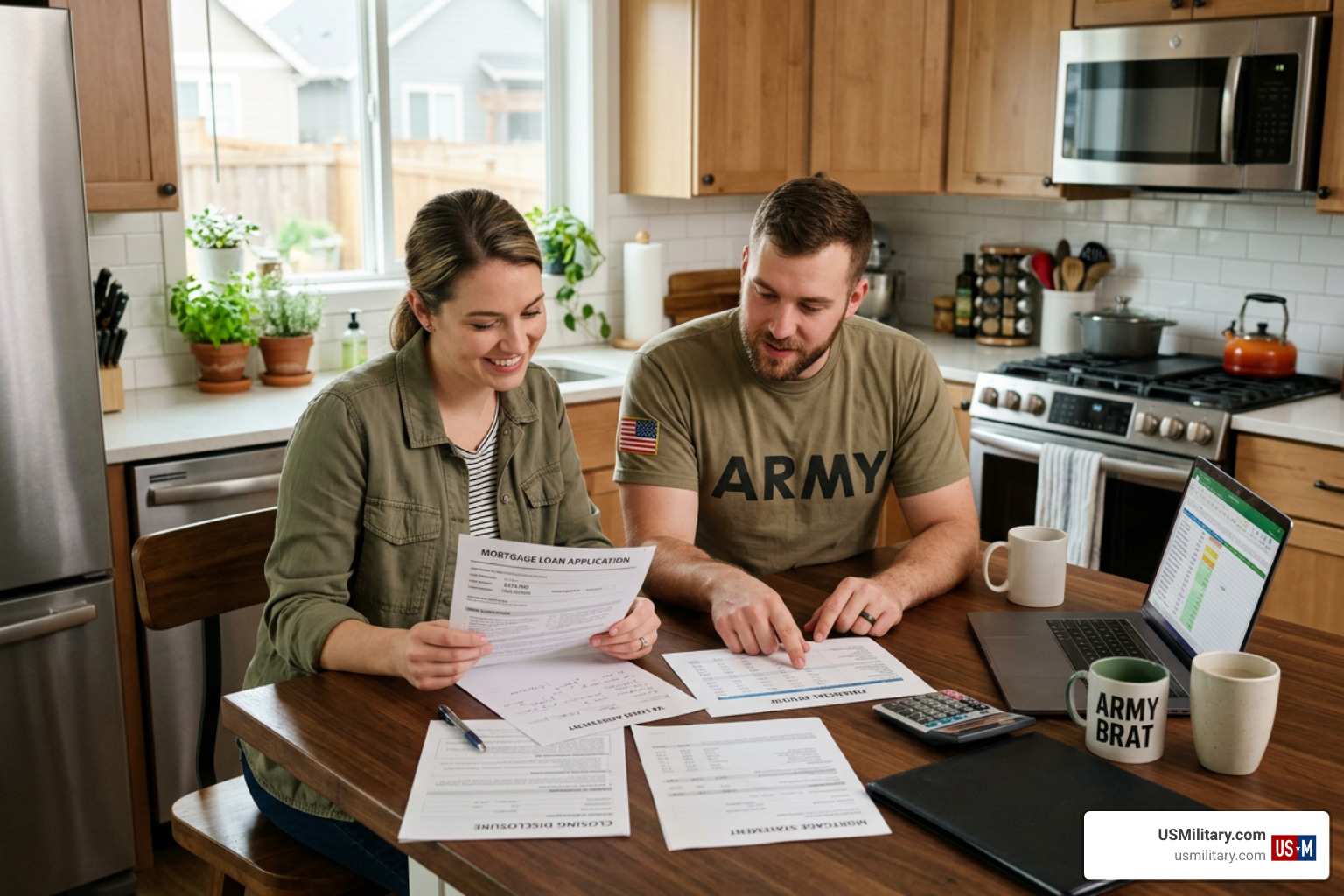 Homebuyer reviewing financial documents Homebuyer reviewing financial documents