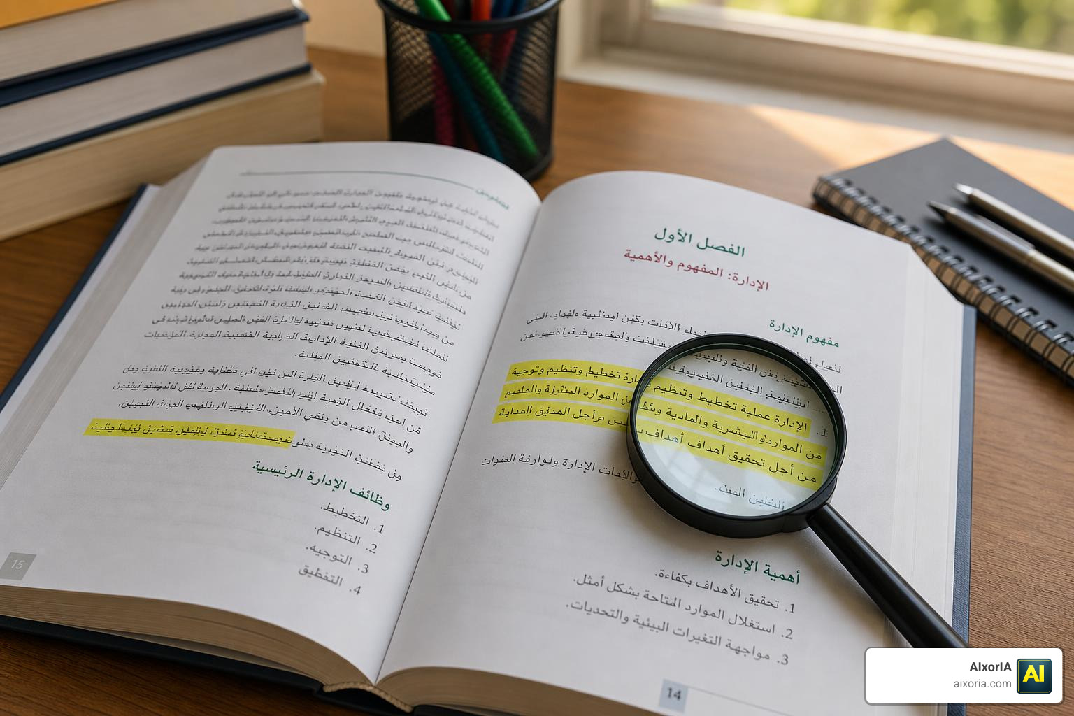 Stylometric analysis process for Arabic text