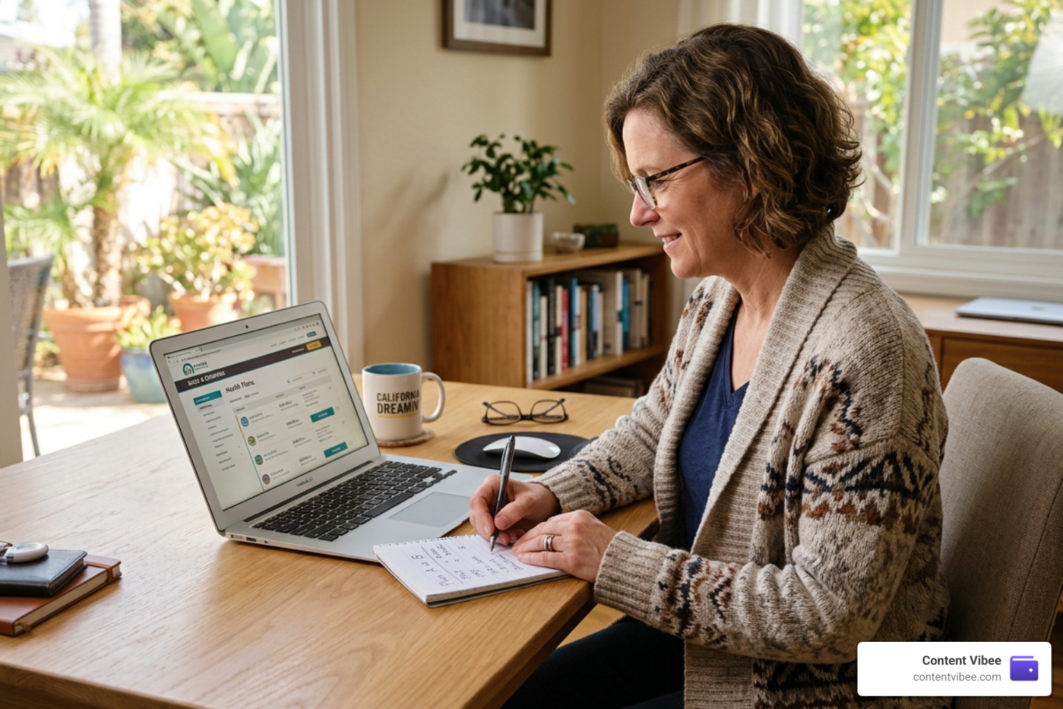A person comparing health insurance plans online to find lower covered ca rates