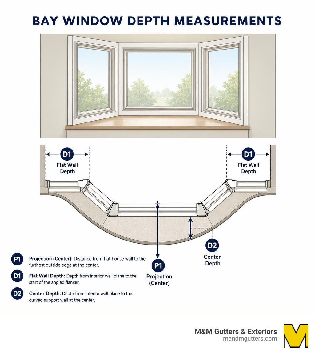window sill measurement reference line jamb to drywall distance diagram
