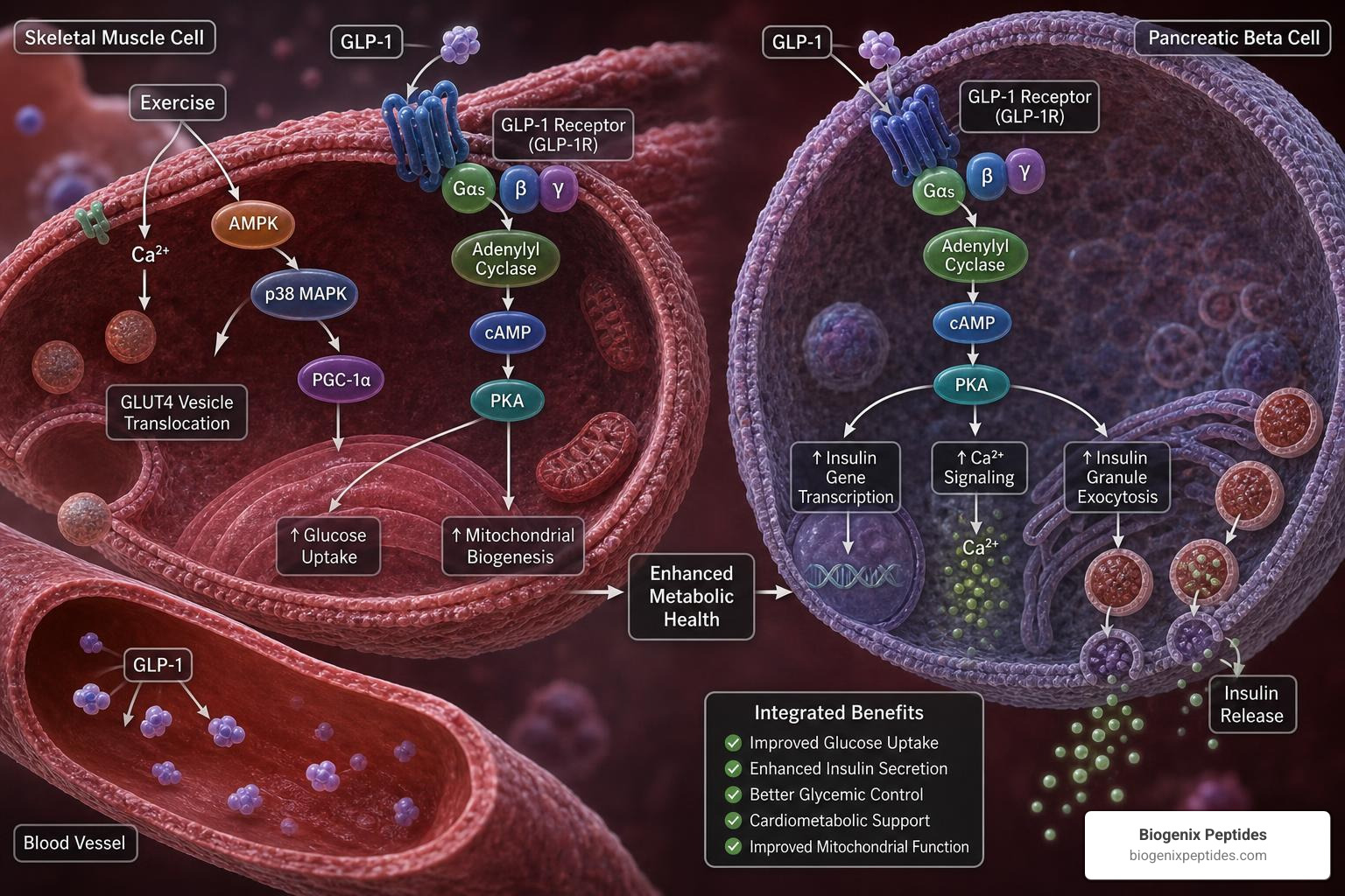 Why Exercise and GLP-1s are a Match Made in Metabolic Heaven - BioGenix  Peptides