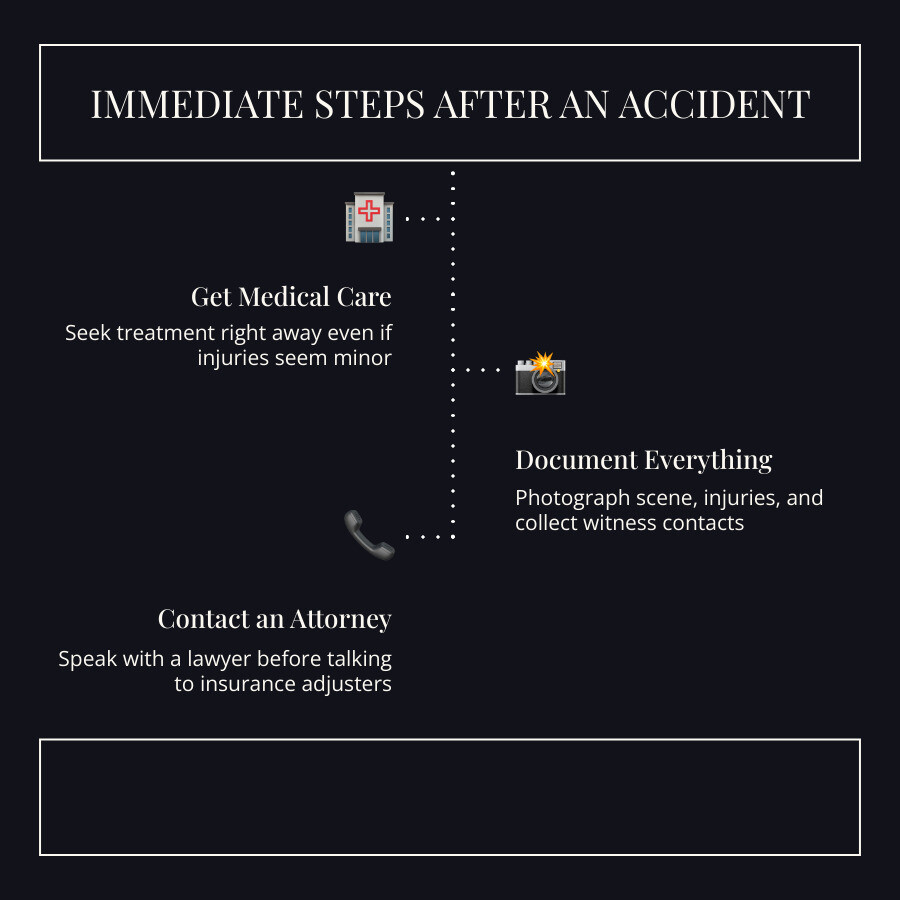 Steps to take after a personal injury accident in Philadelphia PA: seek medical care, call police, document scene, collect Steps to take after a personal injury accident in Philadelphia PA: seek medical care, call police, document scene, collect