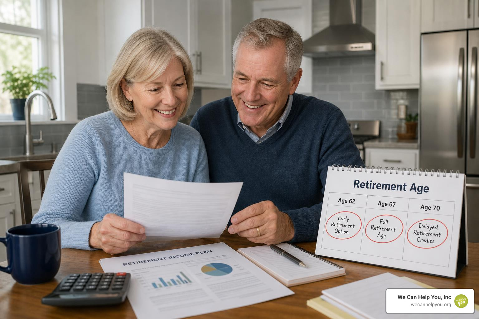 Retirement age claiming options and their impact on monthly benefits
