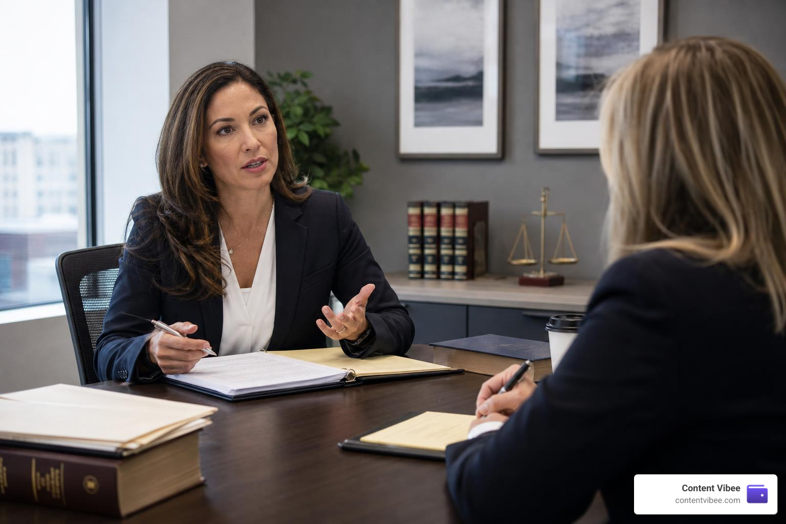 lawyer negotiating with insurance