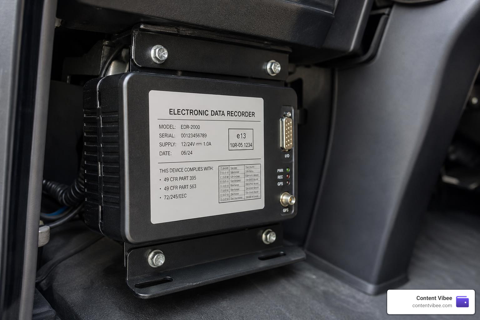 black box data recorder