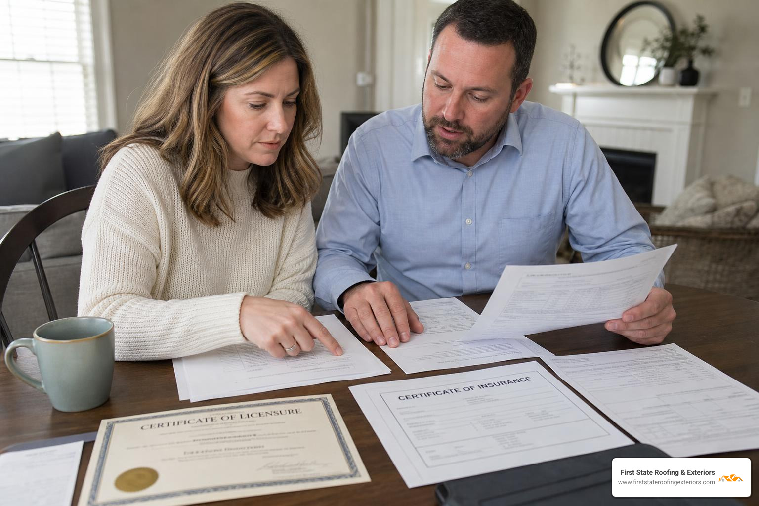 homeowner verifying credentials and licensing of local roofers near me homeowner verifying credentials and licensing of local roofers near me