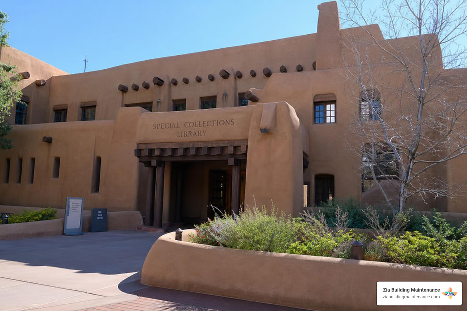 Historical Special Collections Library building in Albuquerque Historical Special Collections Library building in Albuquerque