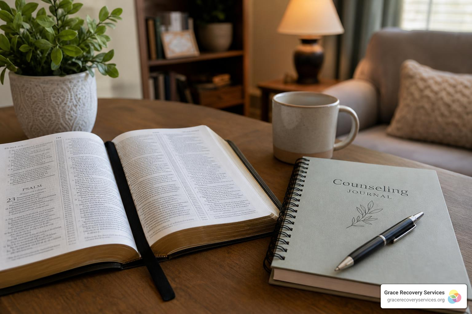 Christian recovery near Irwin PA Bible and counseling journal faith integrated care