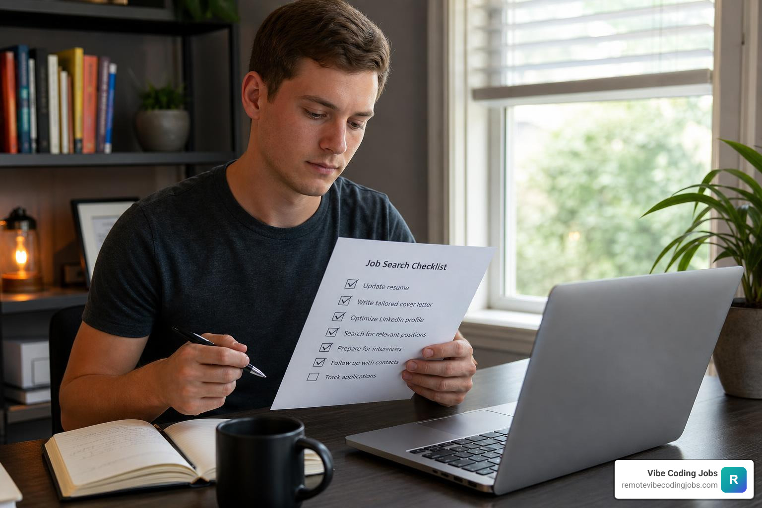 Spam-free remote AI job search checklist