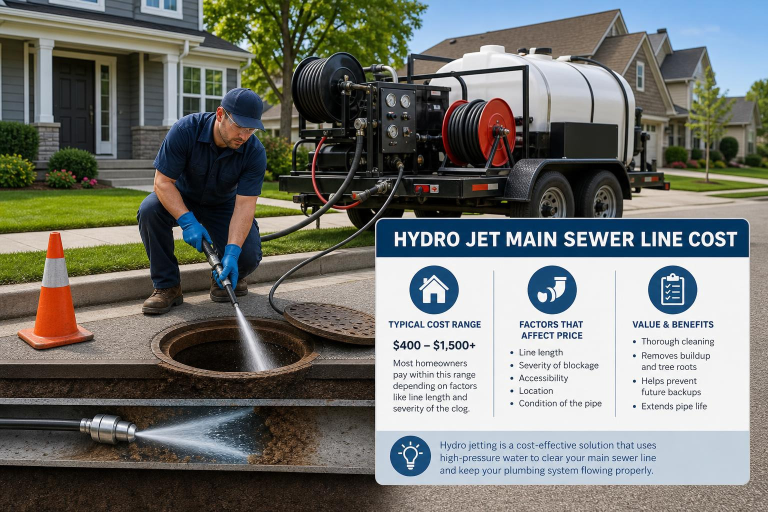 exterior sewer cleanout versus indoor sewer access