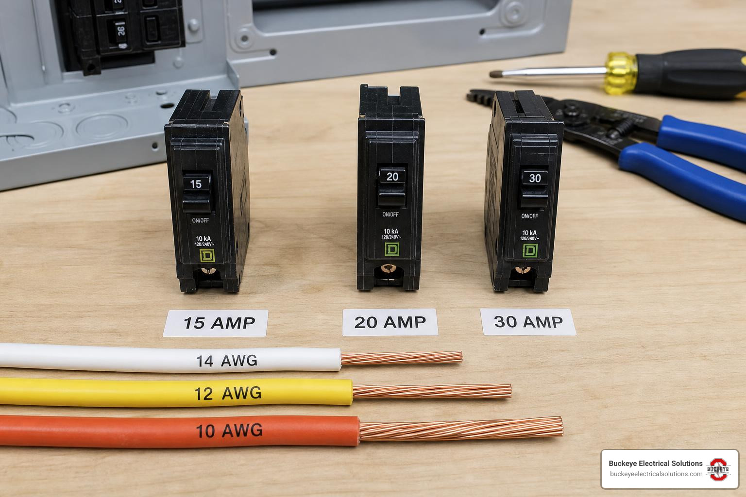 wire gauges beside matching residential circuit breakers wire gauges beside matching residential circuit breakers